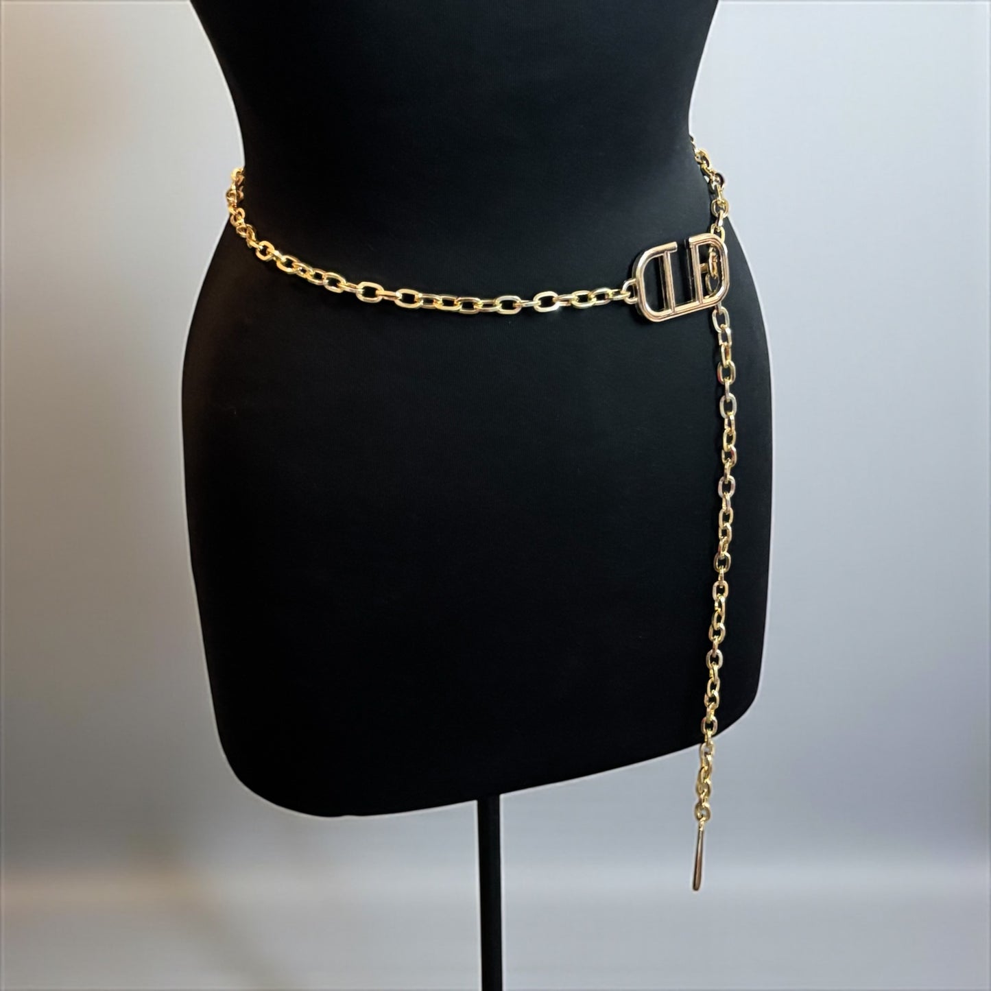 Chic Geometric Metal Waist Chain