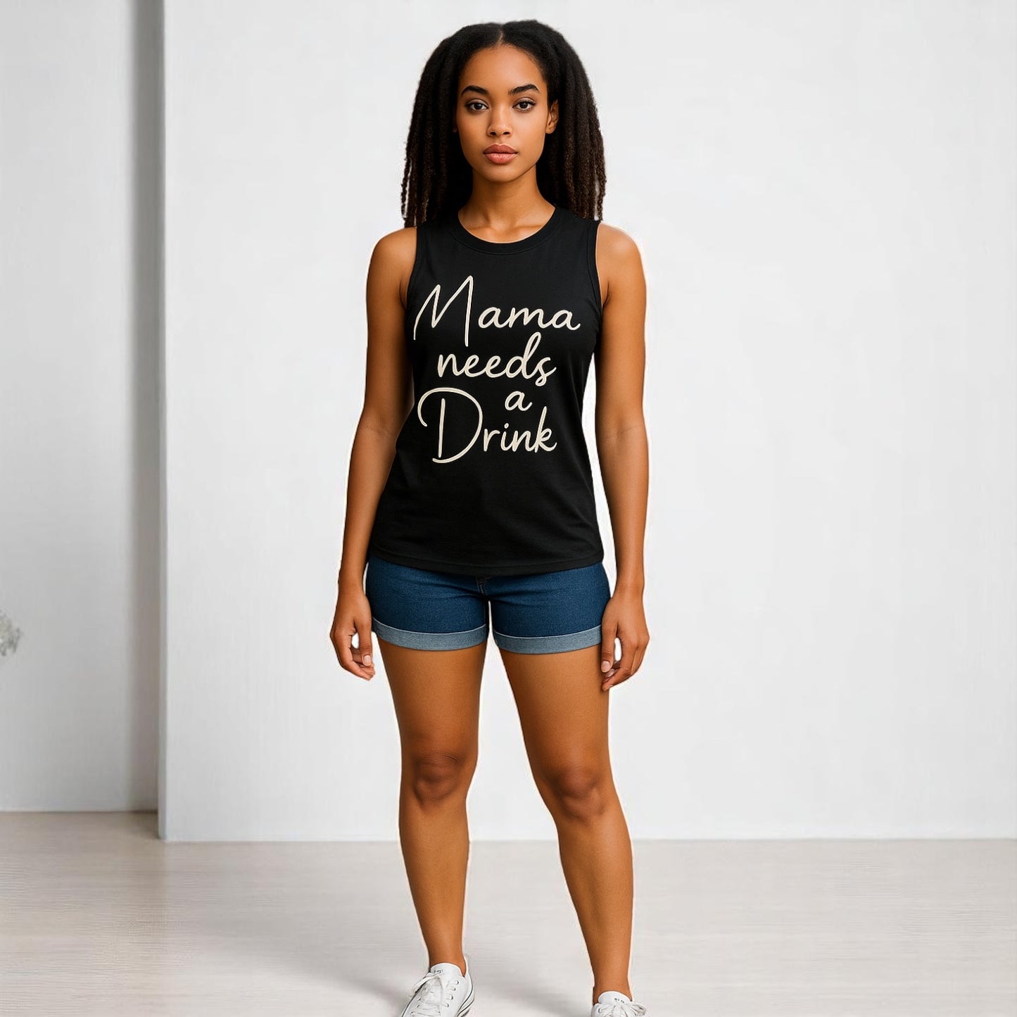 Mama needs a Drink Graphic Tank