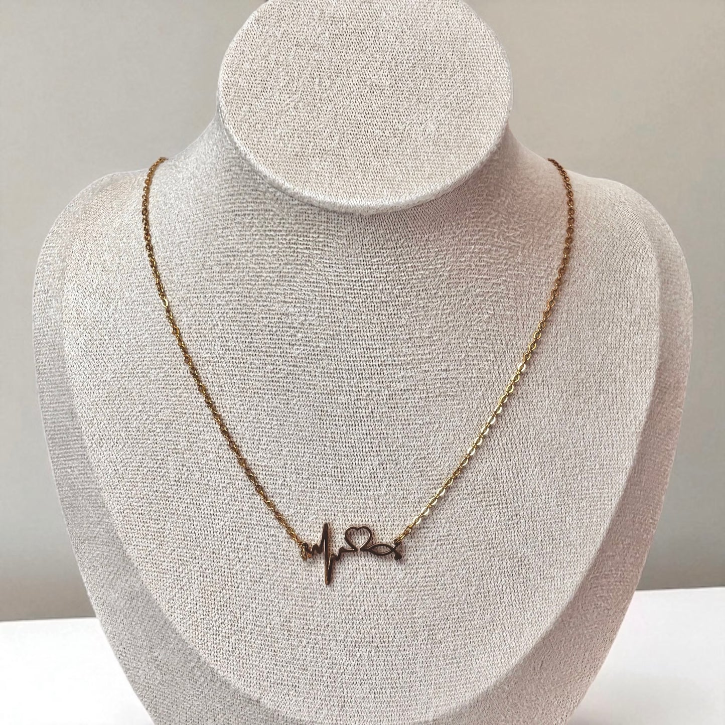 Stethoscope Heartbeat Necklace