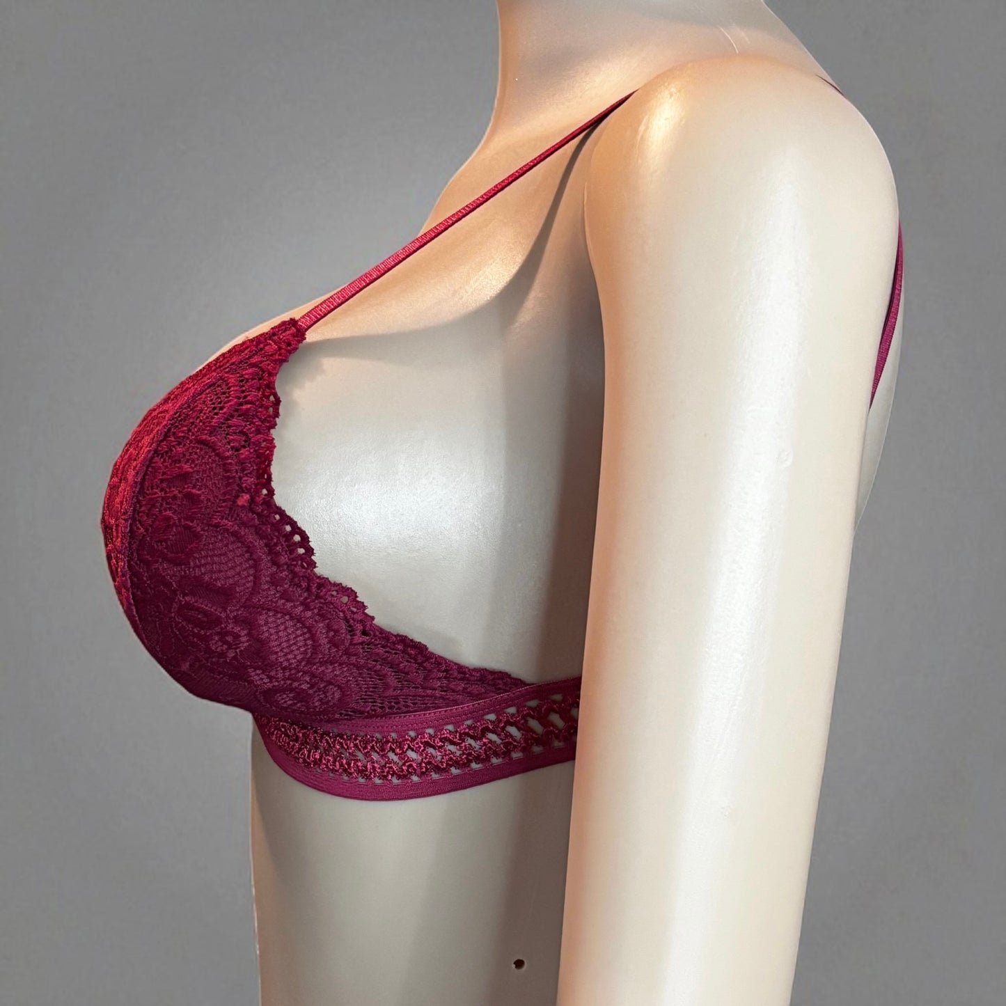 French Style Floral Lace Bralette