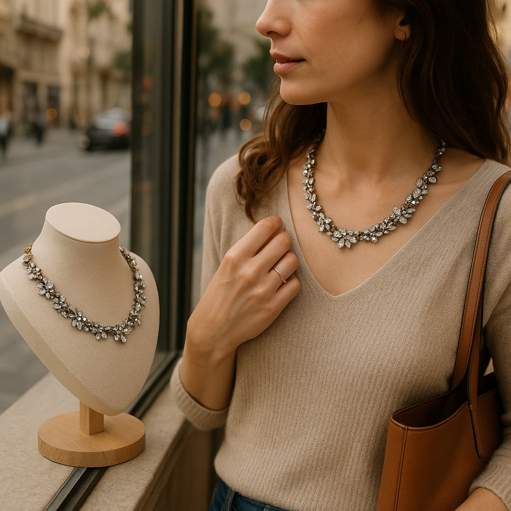 Elegant Floral Vintage Choker