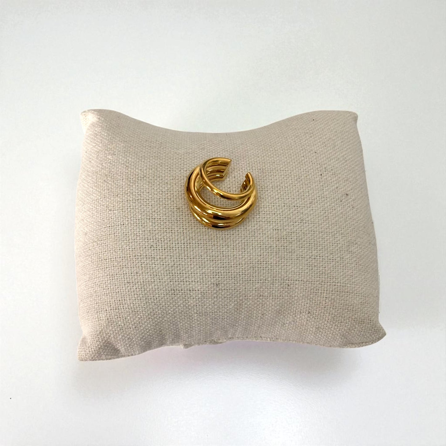 1 Ear Clip Waterproof Metal Earring