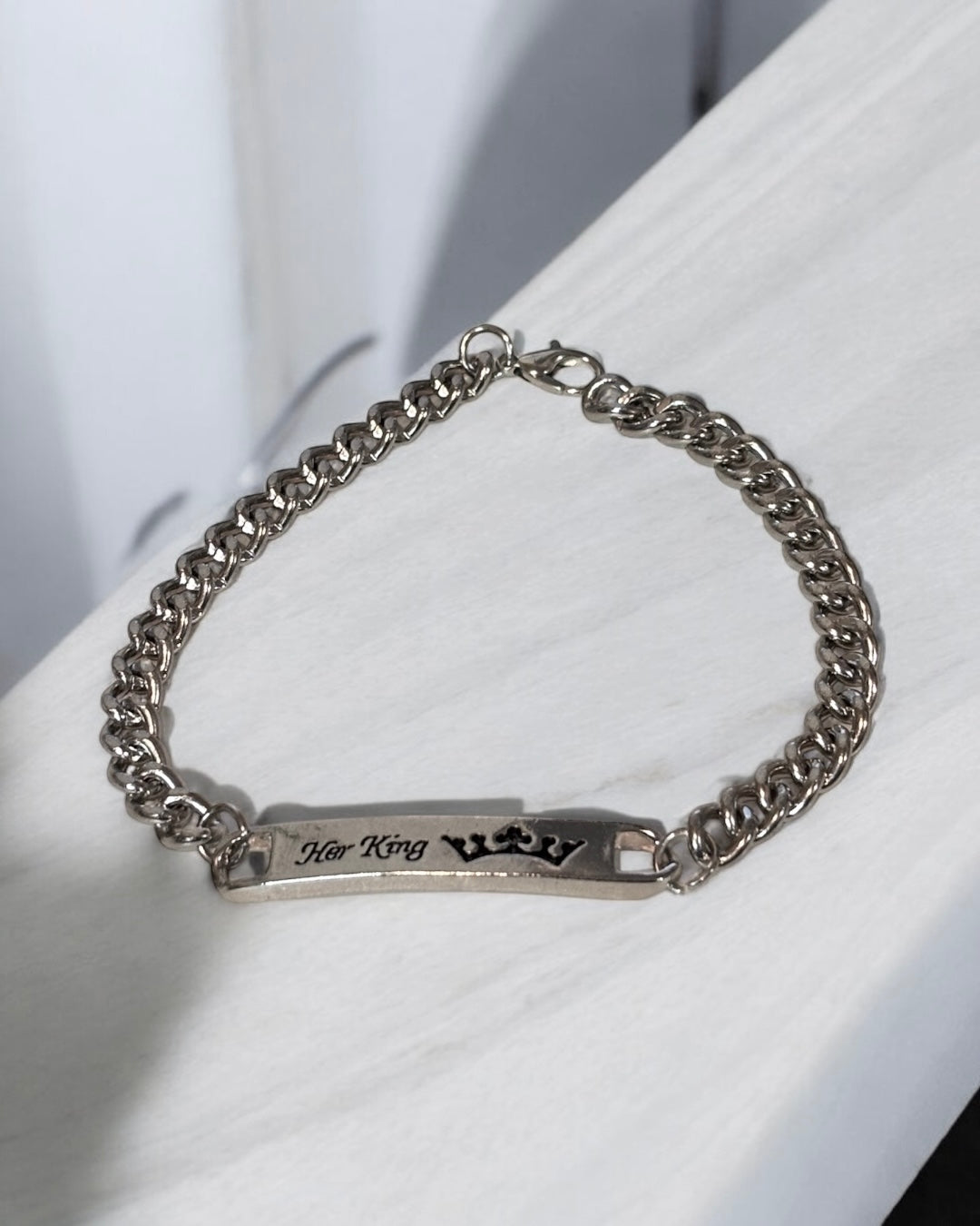 HER KING LINK BRACELET
