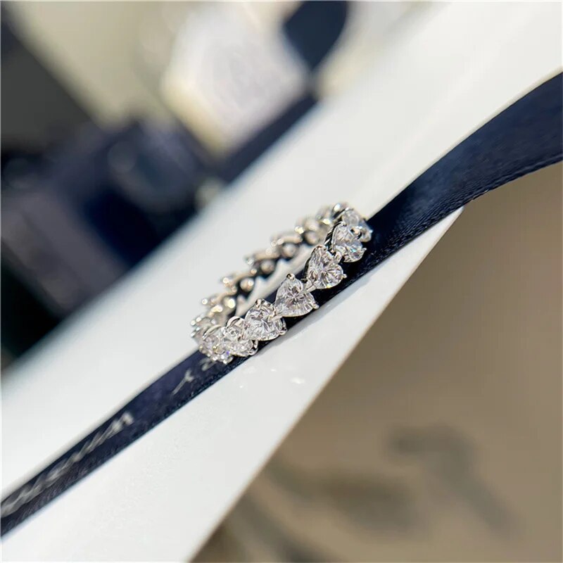 Anillo de corazón de princesa