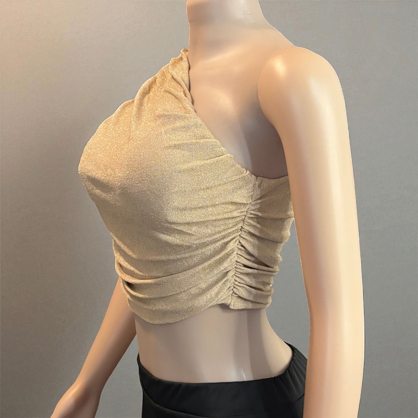 One Side Shoulder Night Out Blouse