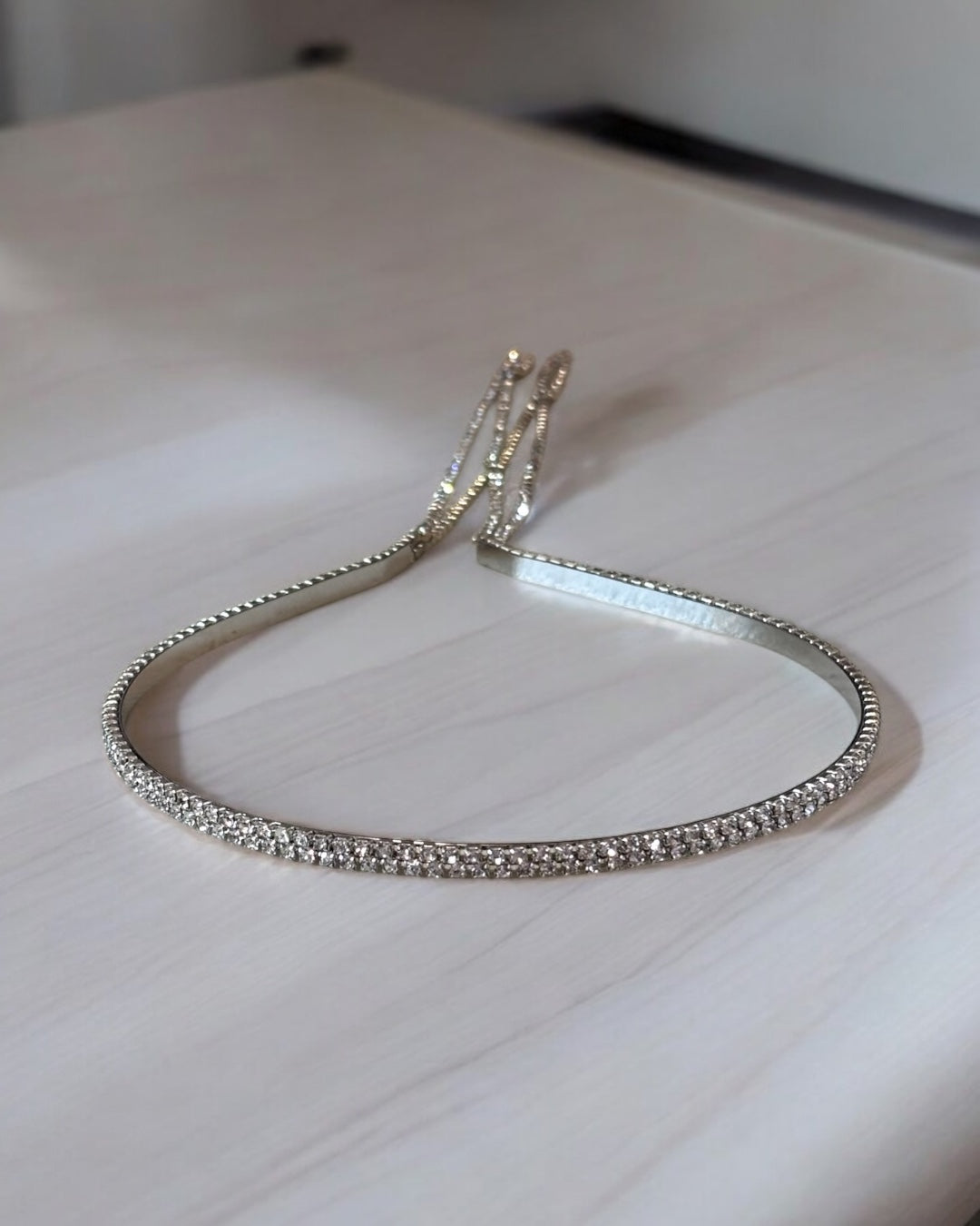 2 Row Bling Rhinestone Hairband