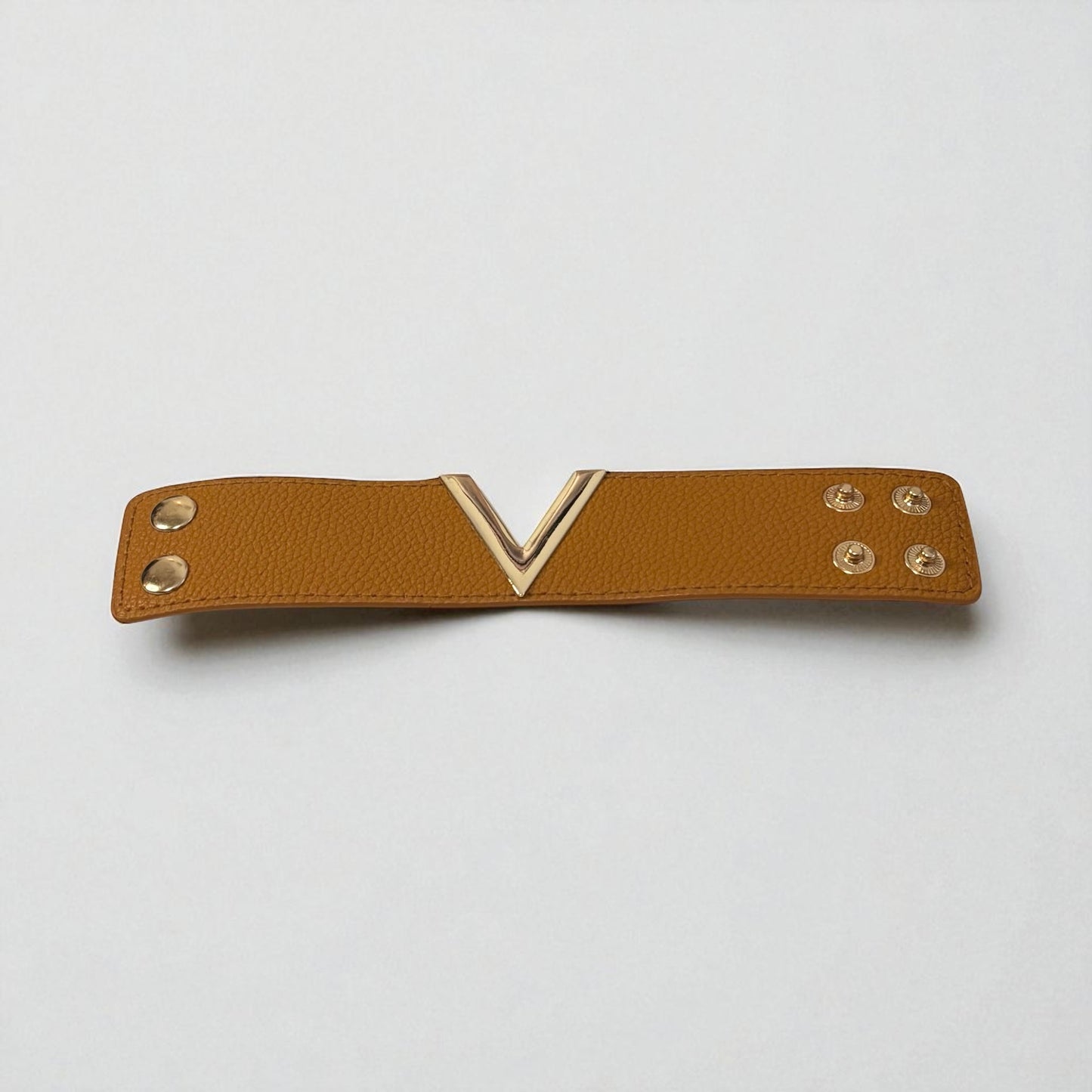 V Shape Wide Charm Cuff Wrap Bracelet