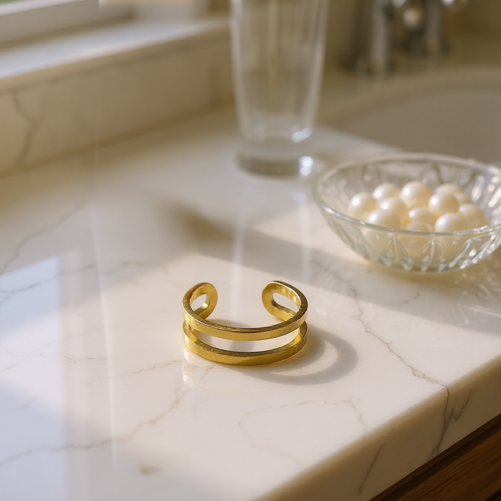 Minimalist Gold Adjustable Toe Ring