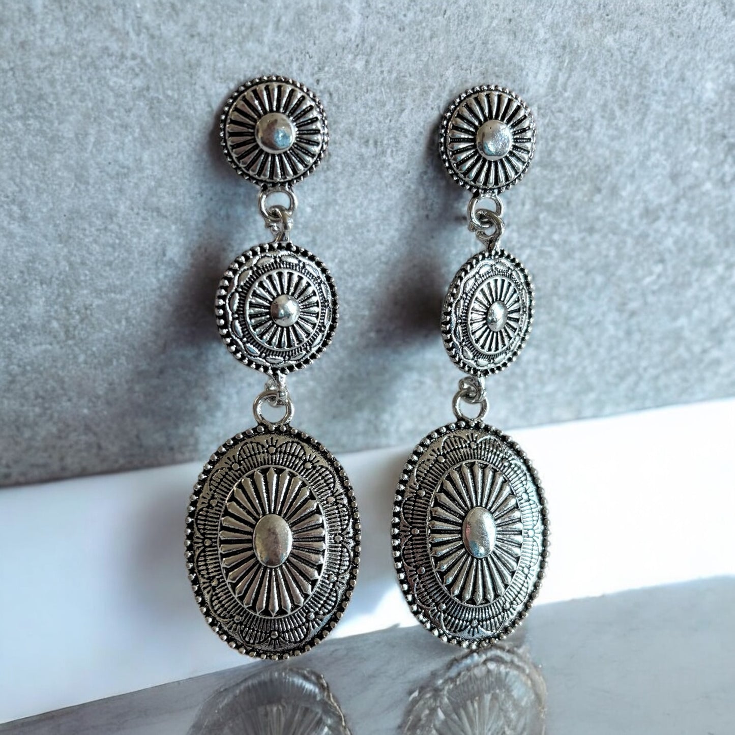 Vintage Long Dangle Earrings