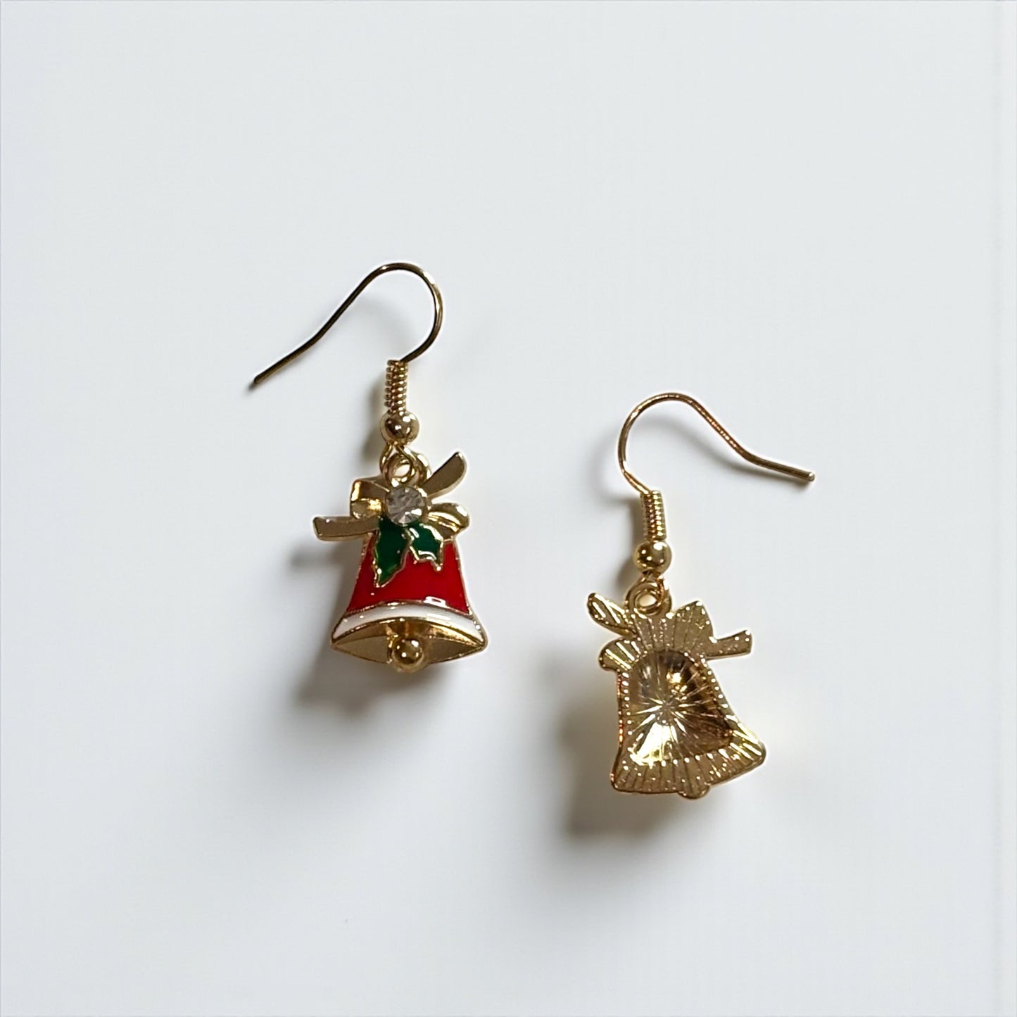 Gold Bell Small Drop Earring