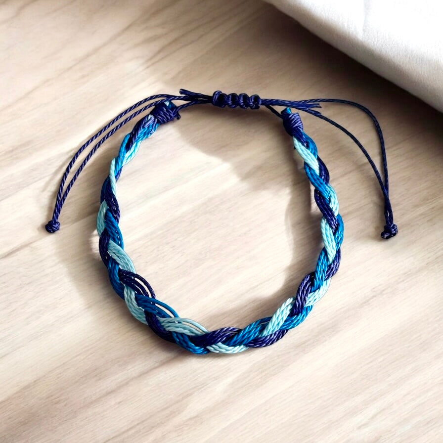Boho Multilayer Shell Rope Bracelet Set