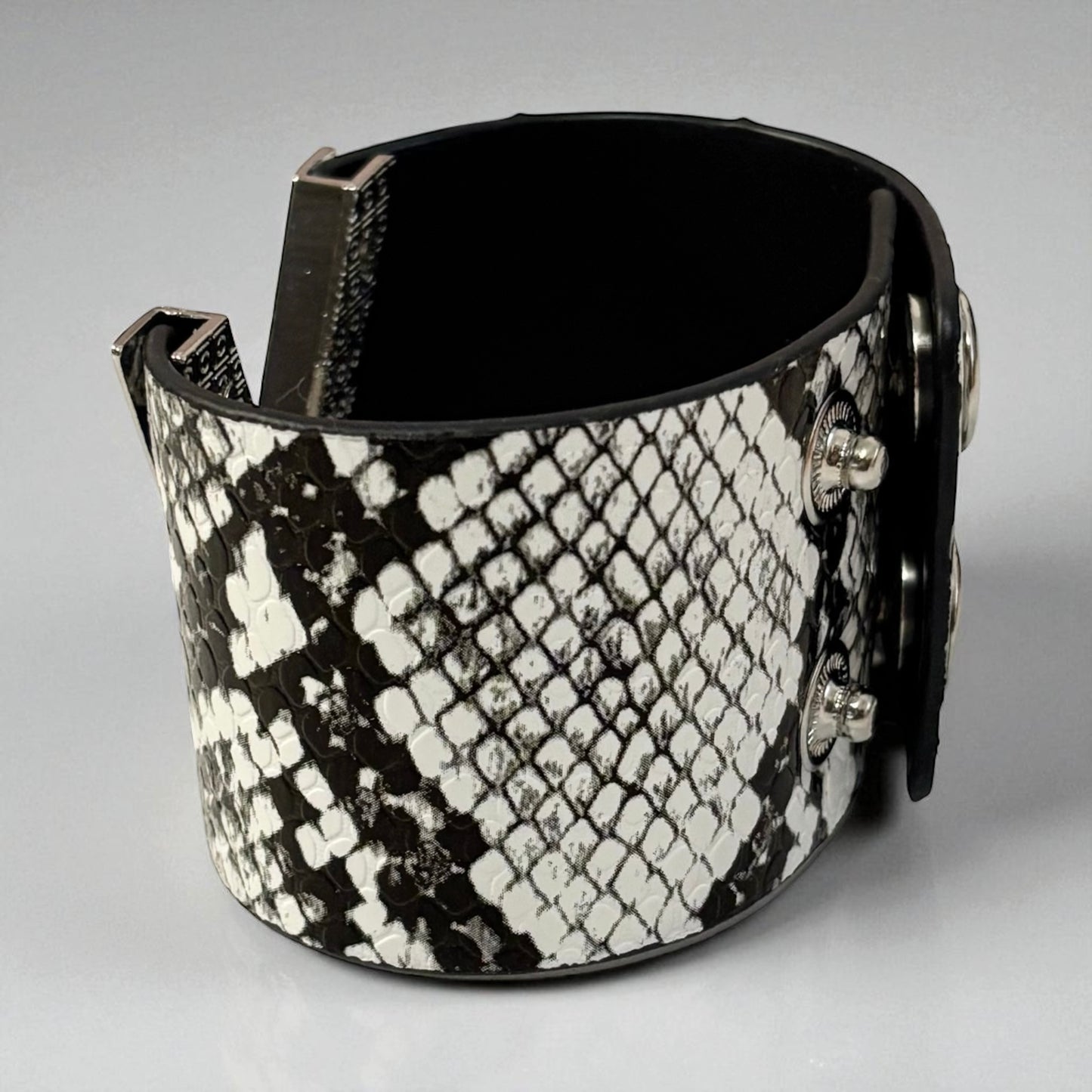 V Shape Wide Charm Cuff Wrap Bracelet