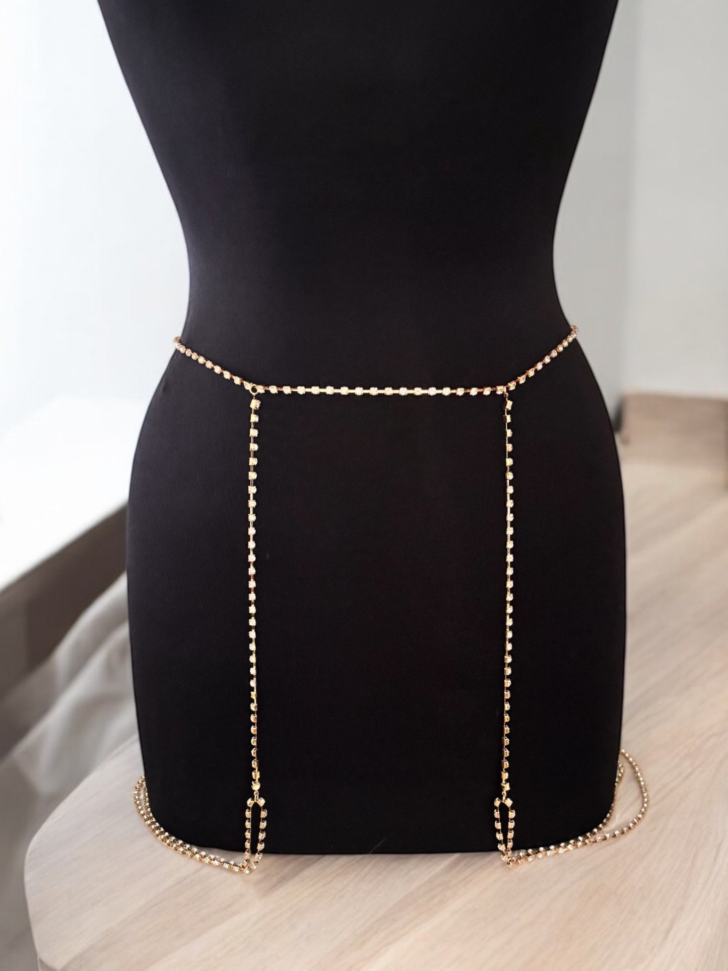 Crystal Thigh Leg Body Chain