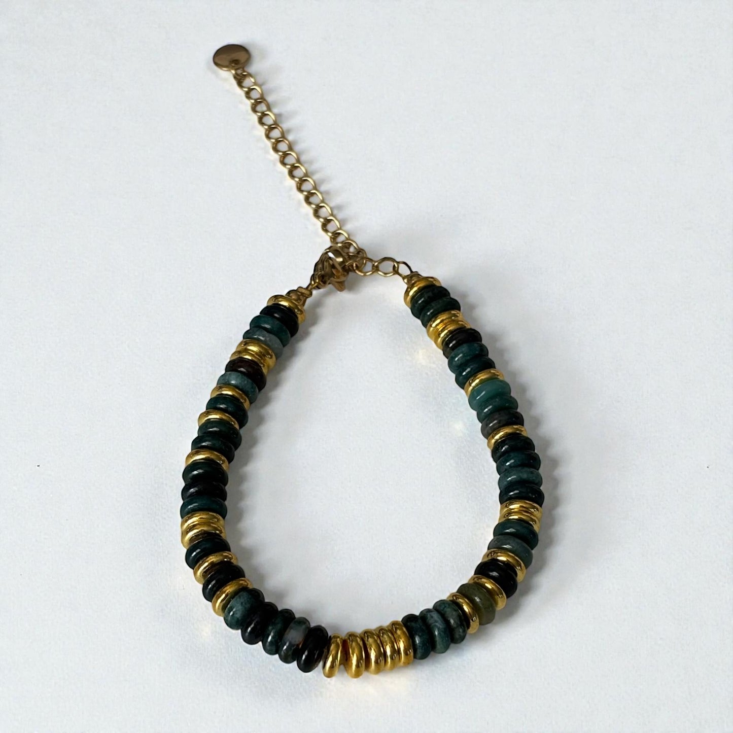 Precious Stone Beaded Bracelet