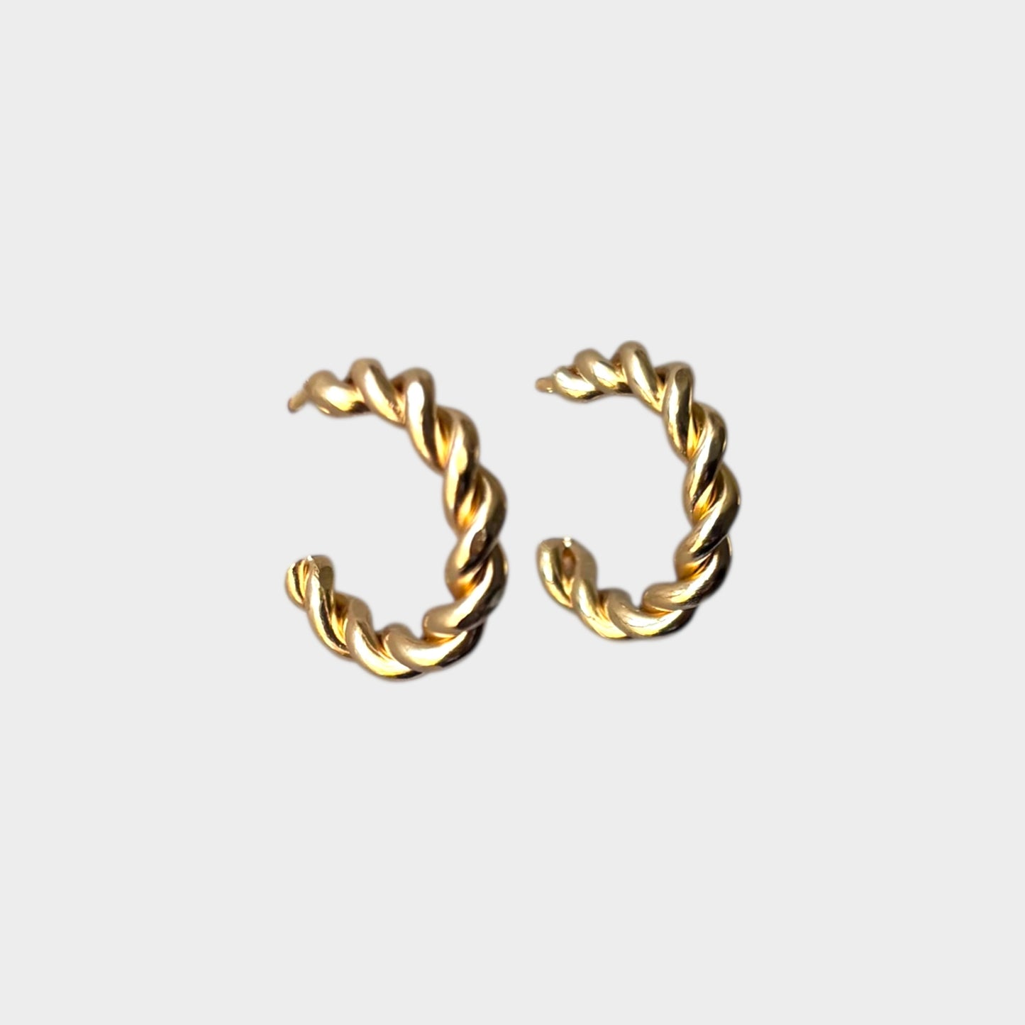 Petite Gold Hoop Earrings