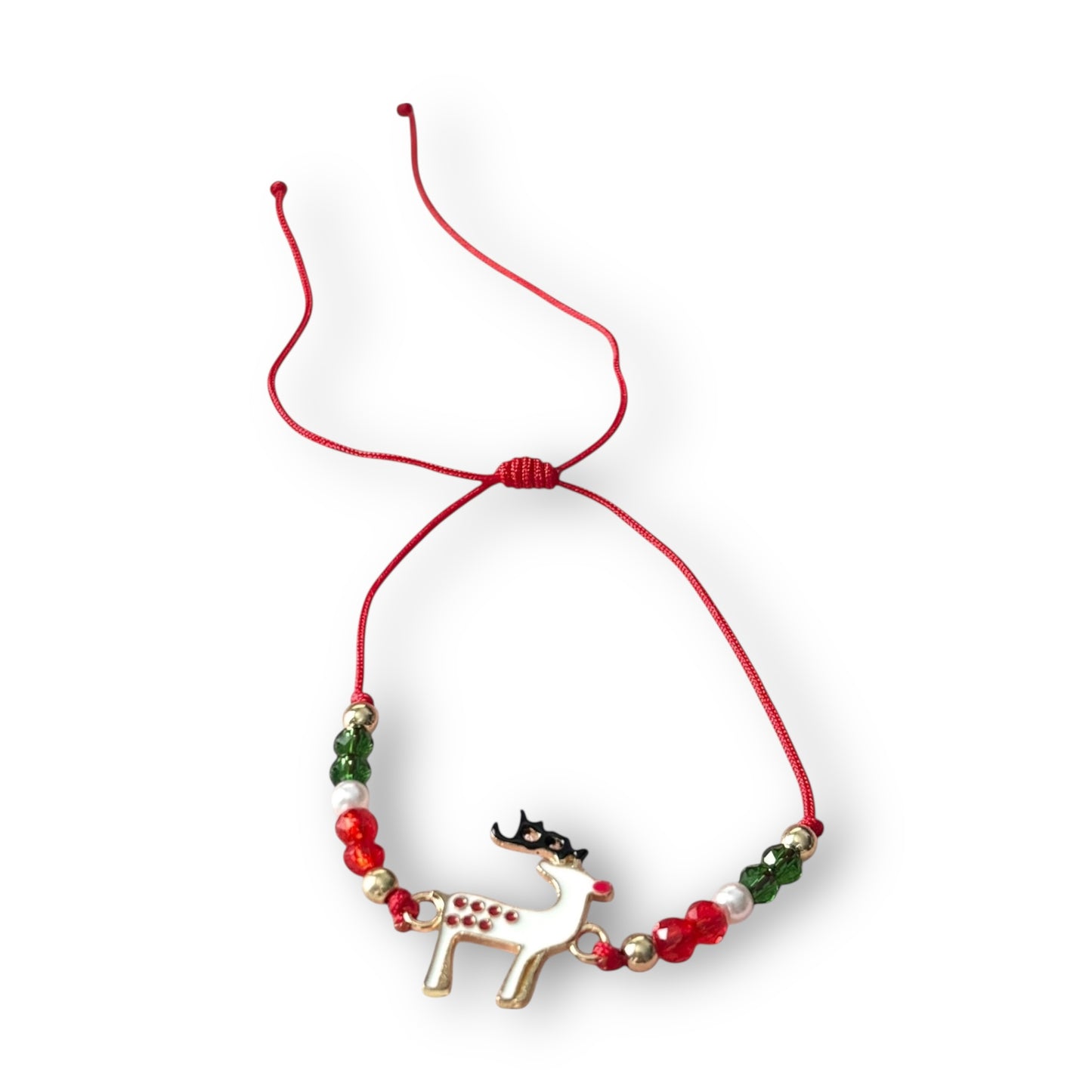 Deer Christmas Adjustable Bracelet