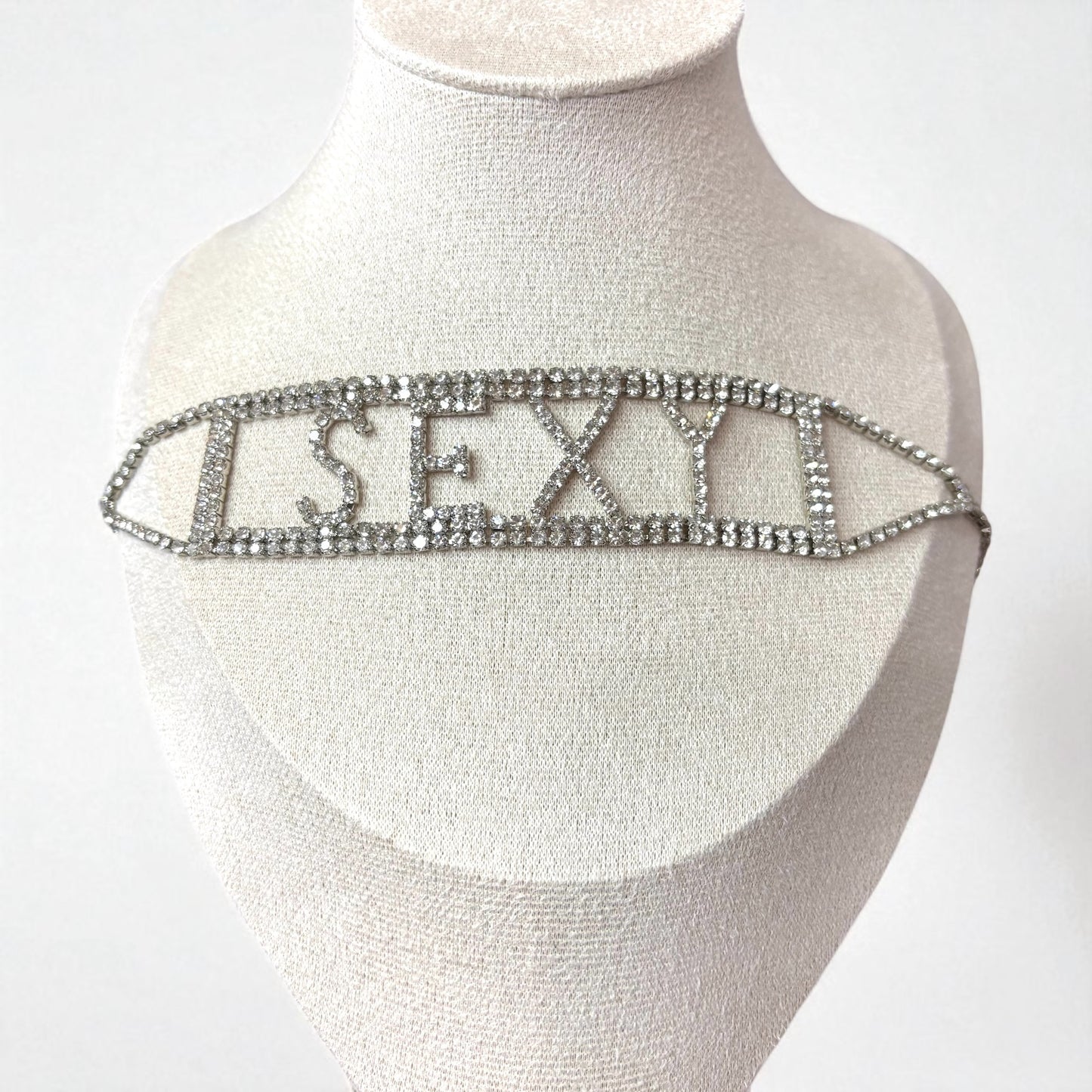 Full Rhinestone Choker Necklace