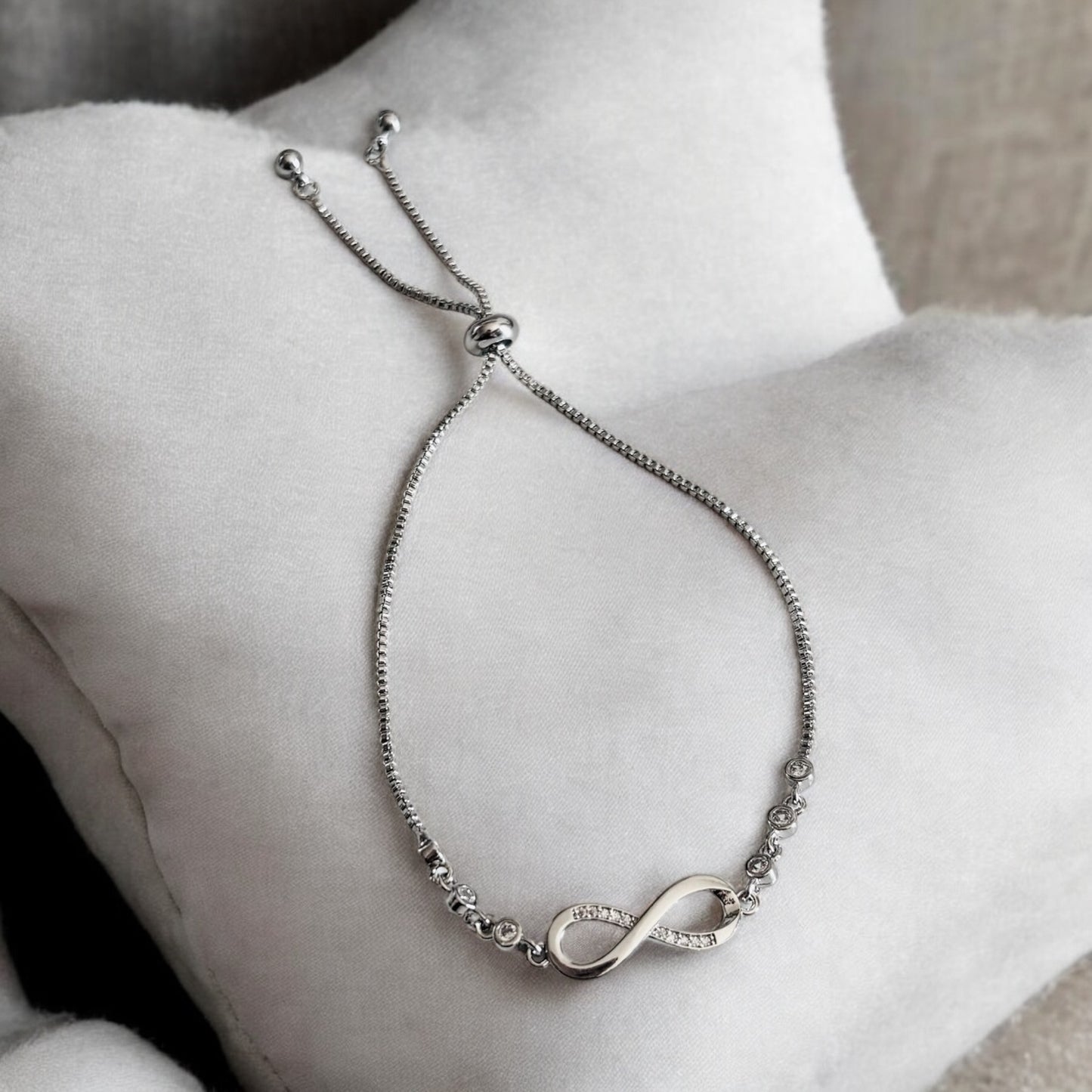 Love Infinity Chain Bracelets