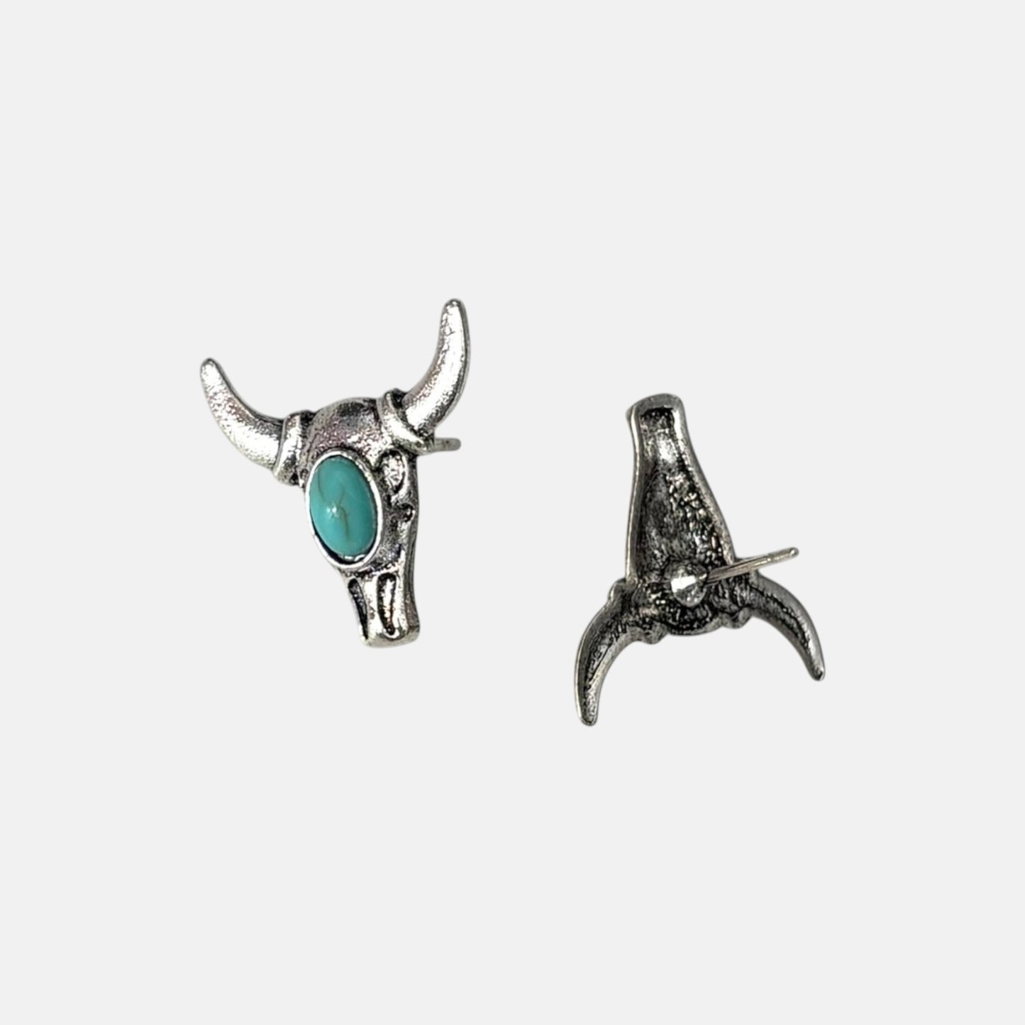 Turquoise Longhorn Studs