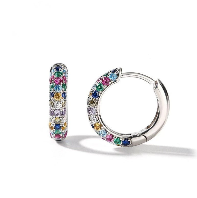 Small Colorful Luxury Small Earring