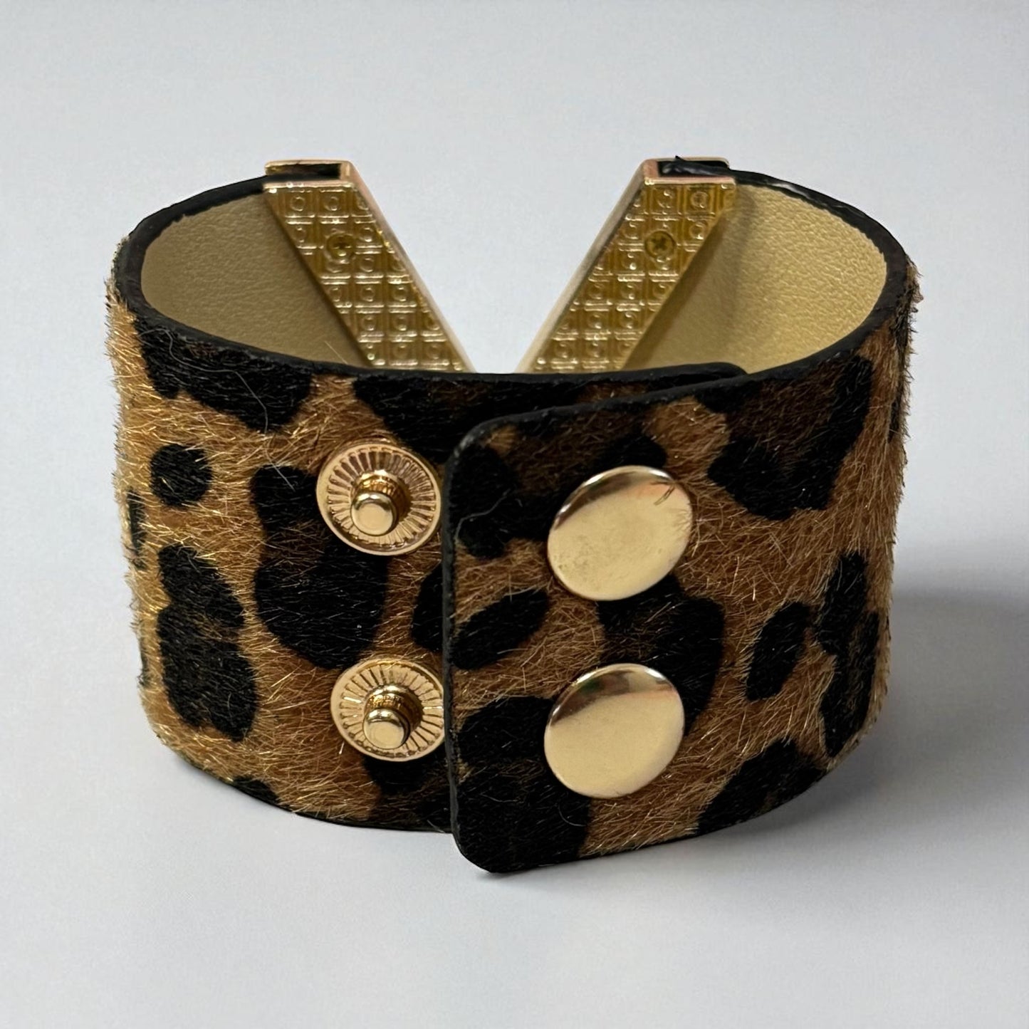 V Shape Wide Charm Cuff Wrap Bracelet
