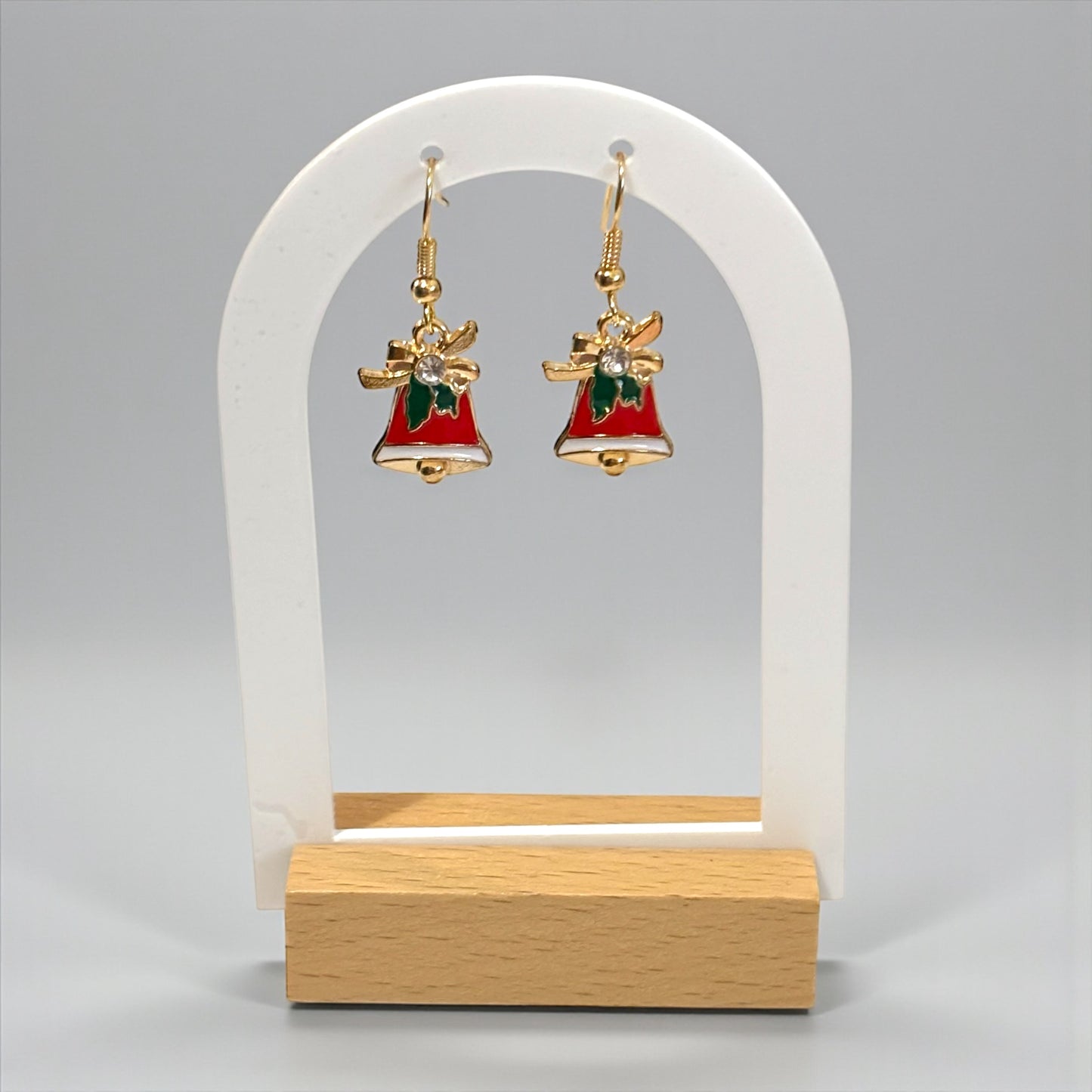 Gold Bell Small Drop Earring