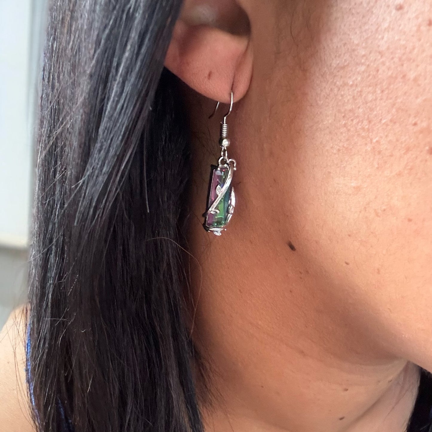 Crystal Dangle Earring