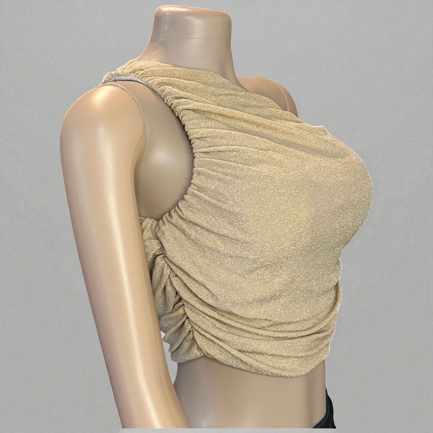 One Side Shoulder Night Out Blouse