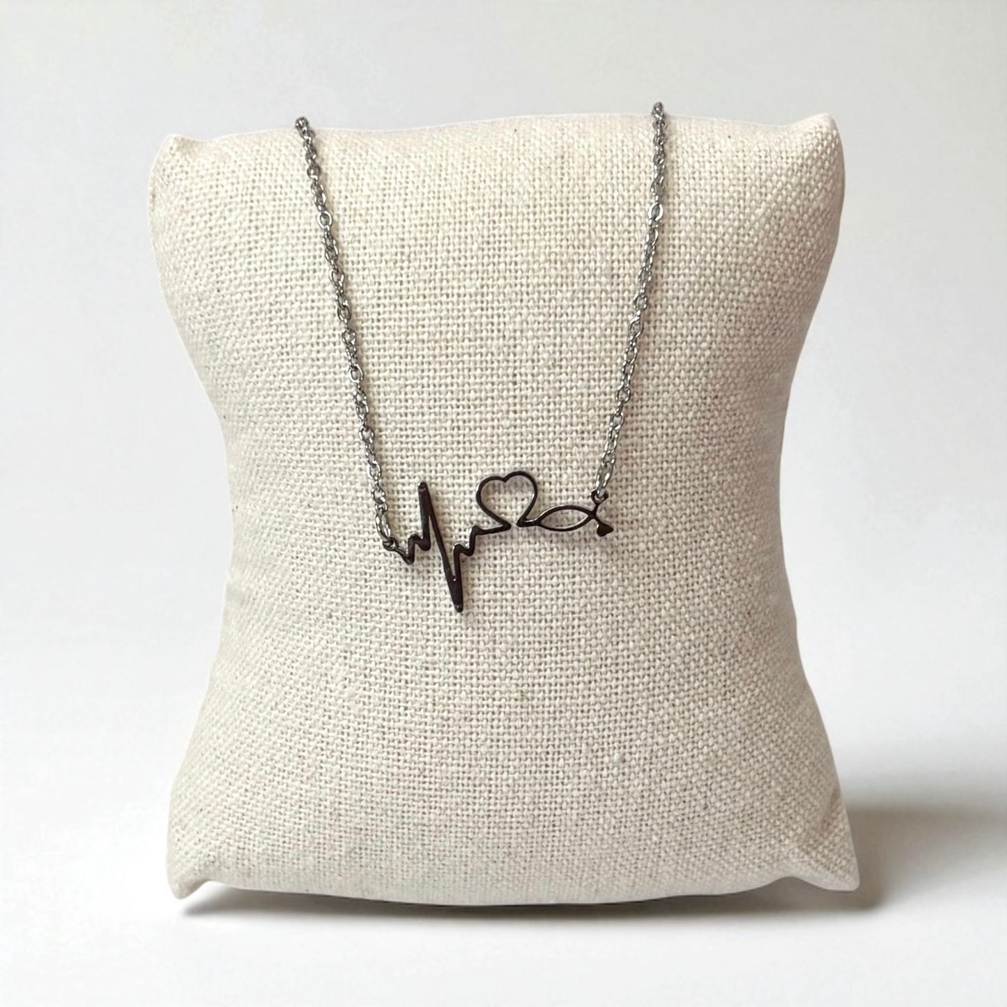 Stethoscope Heartbeat Necklace