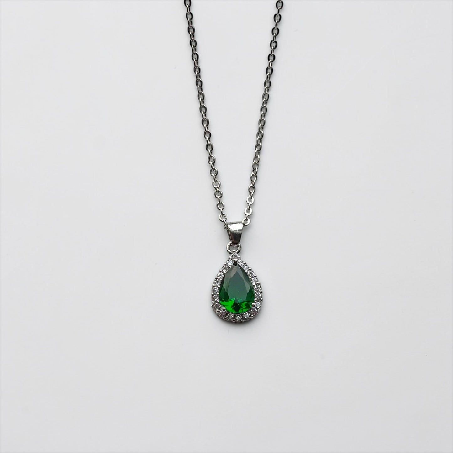 Conjunto elegante esmeralda