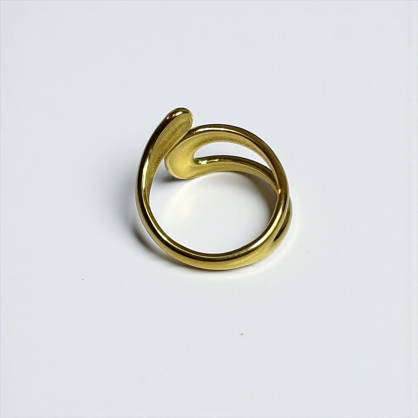 Irregular Solid Gold Ring