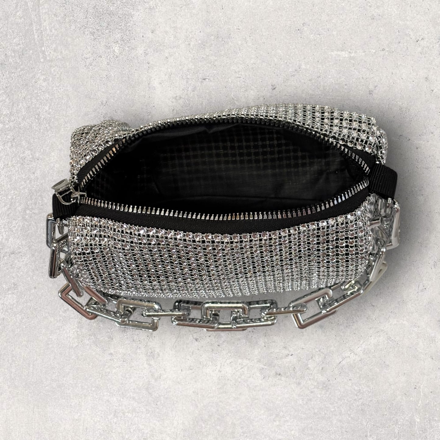 Rhinestone Mini Crossbody Bag