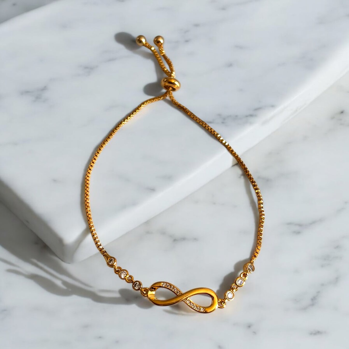 Love Infinity Chain Bracelets