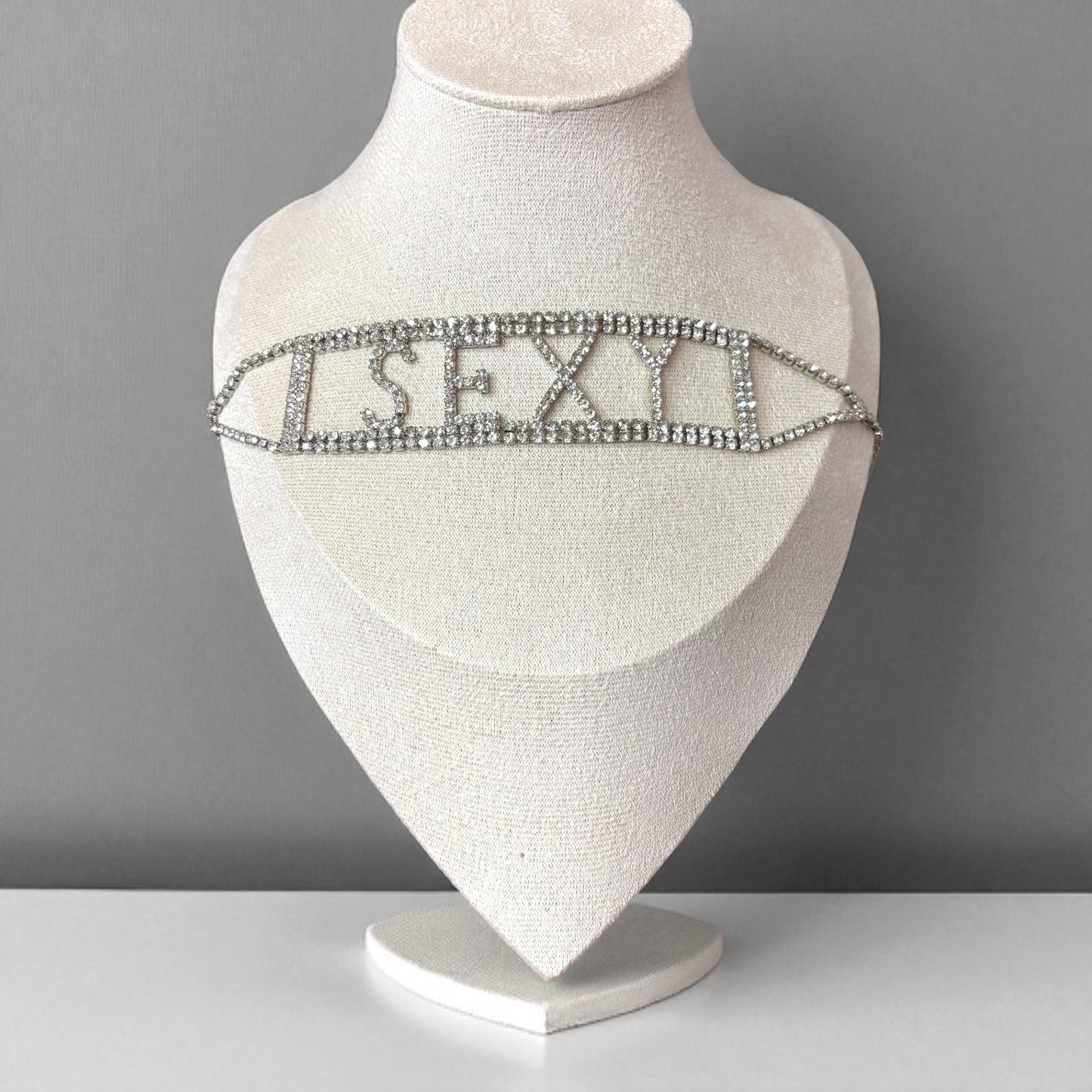 Full Rhinestone Choker Necklace