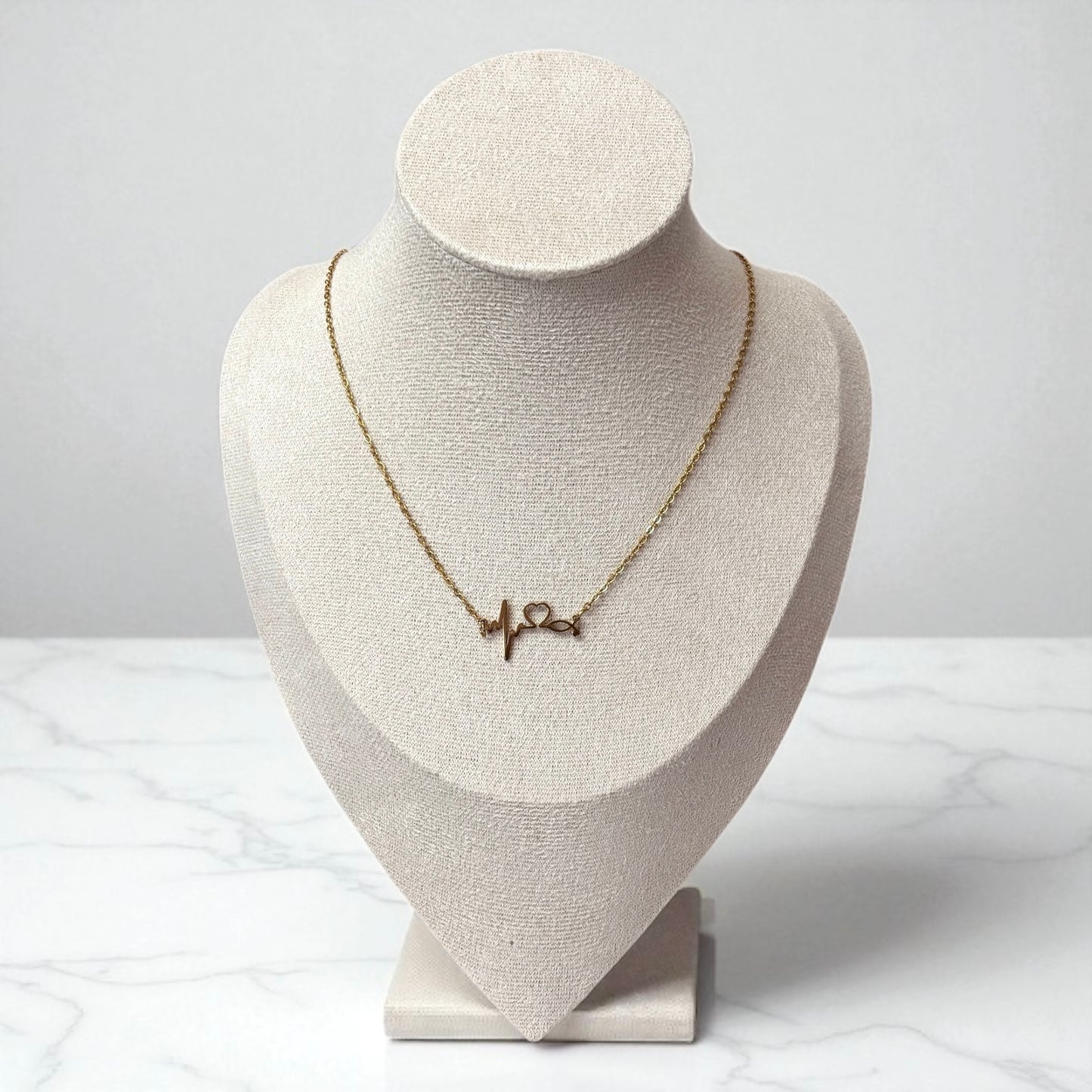 Stethoscope Heartbeat Necklace