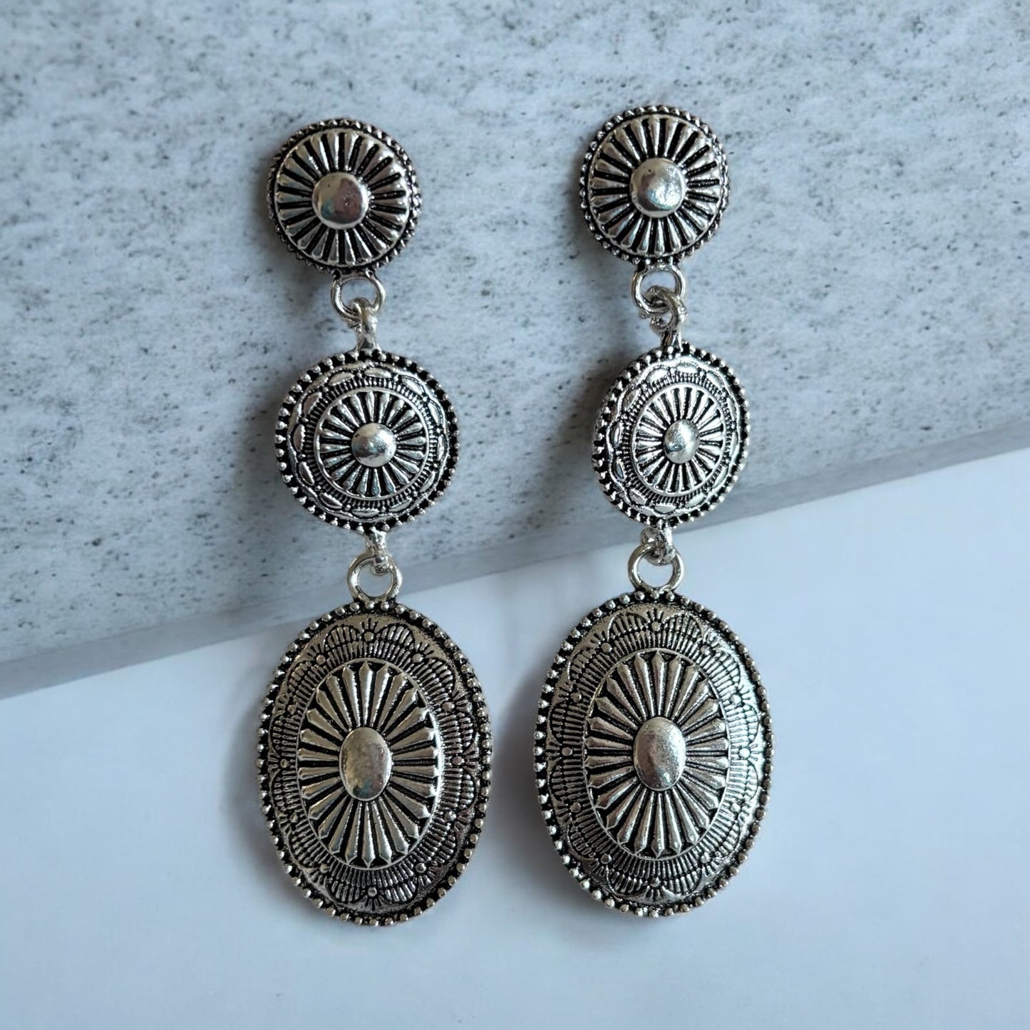 Vintage Long Dangle Earrings