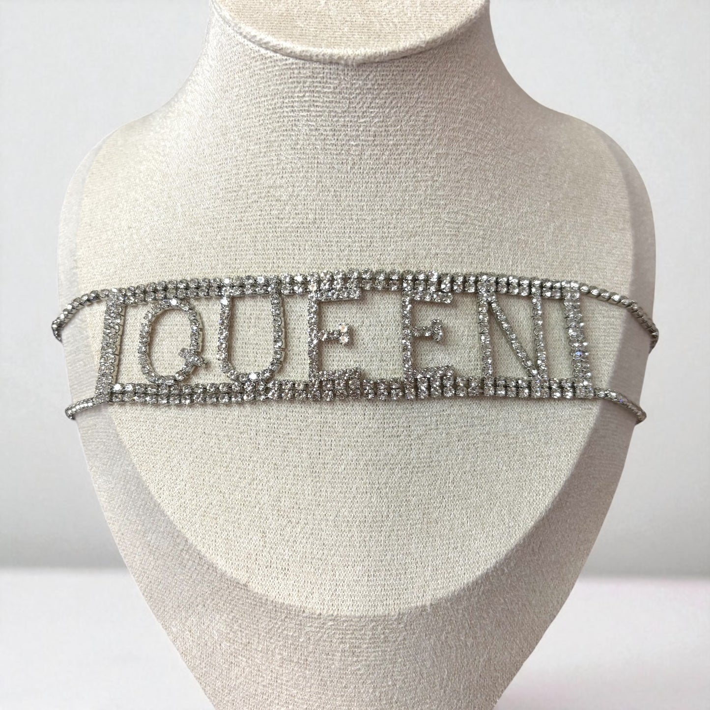 Full Rhinestone Choker Necklace