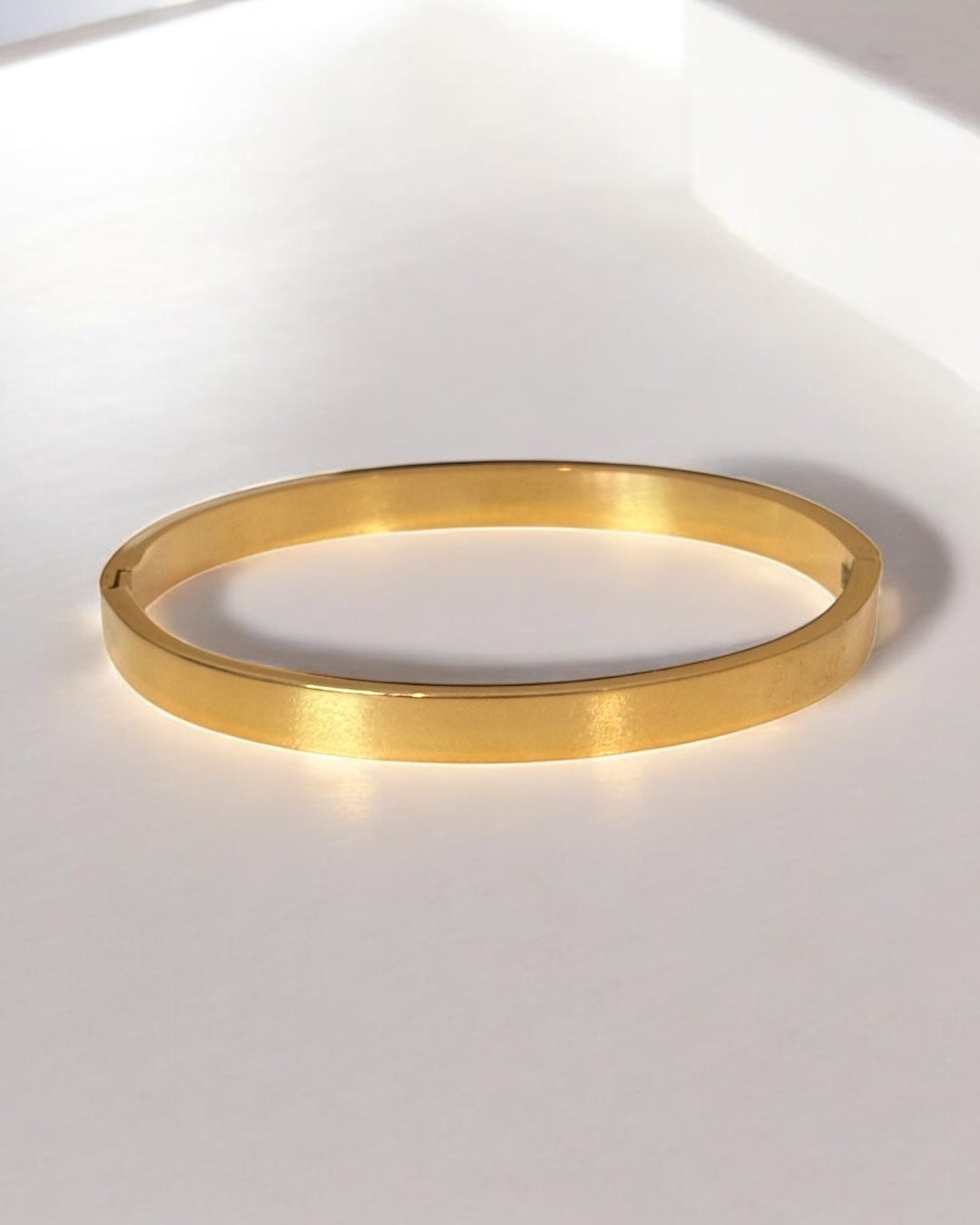 Luxurious Titanium Steel Bangle Bracelet