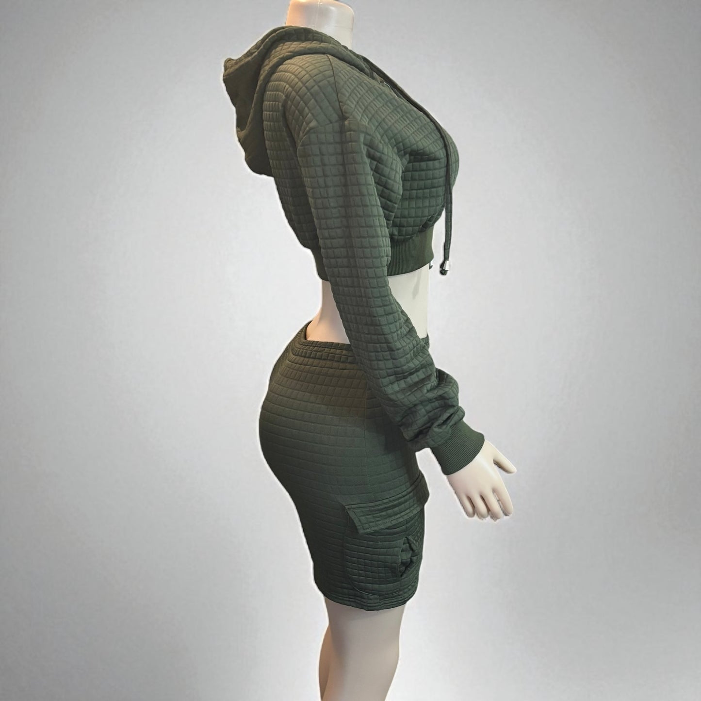 Olive Green Two pieces set