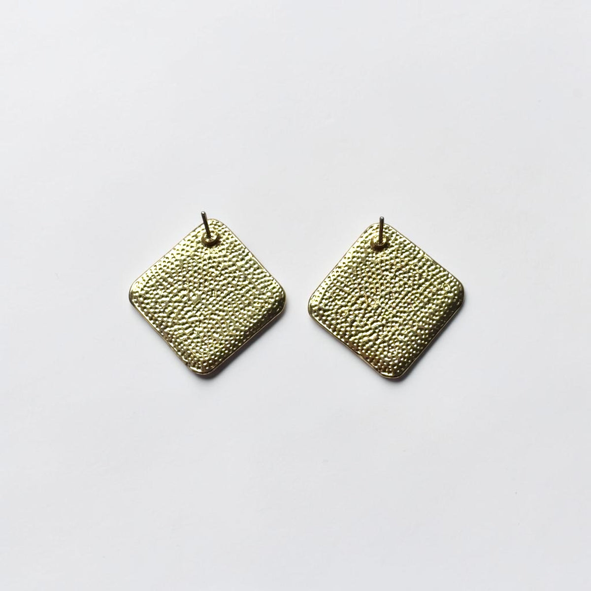 Leopard Print Square Stud Earrings