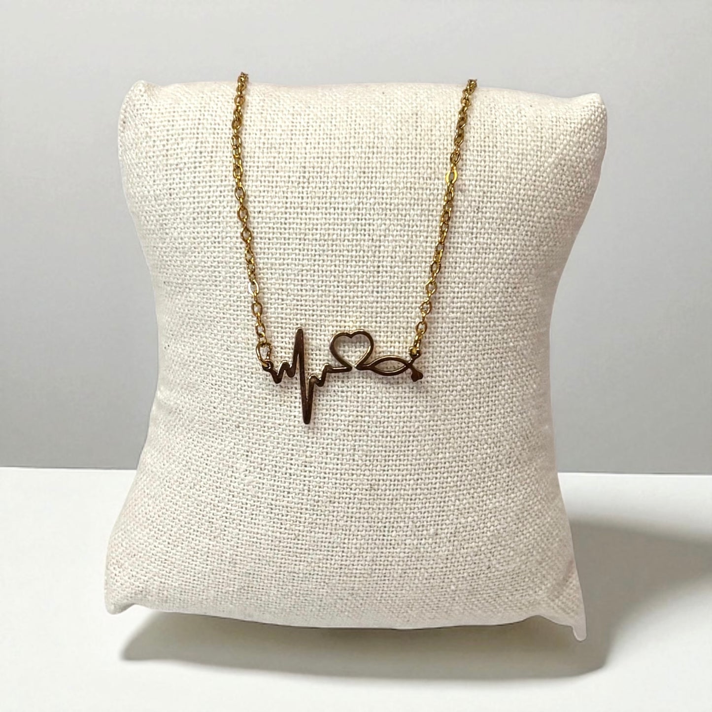 Stethoscope Heartbeat Necklace