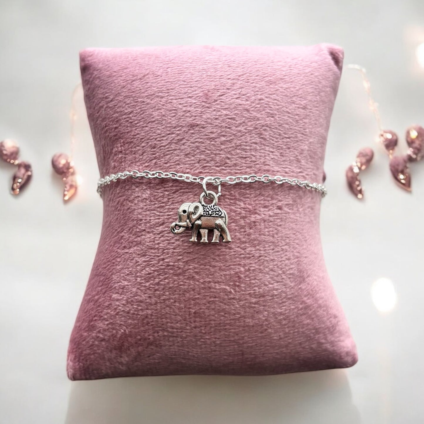 Elephant Pendant Bracelet