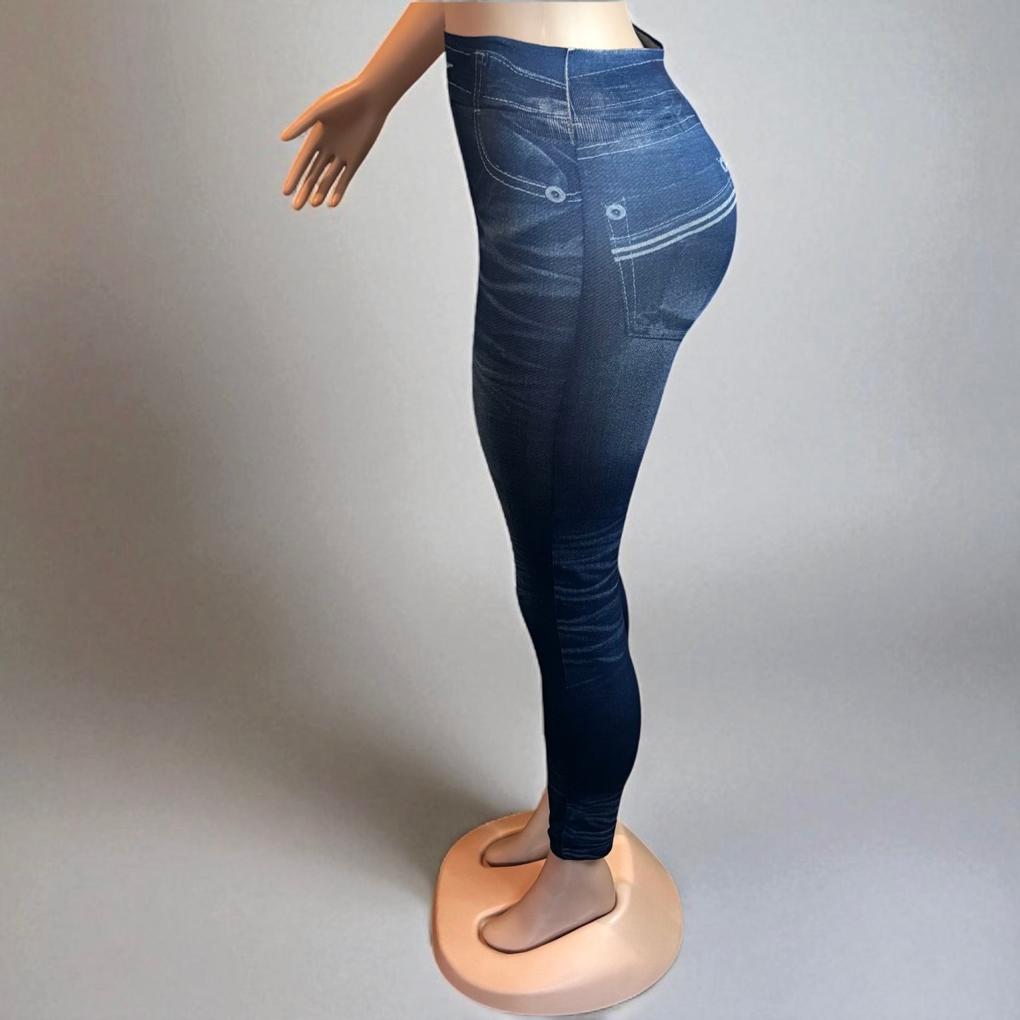 Denim tight slim Women legging Pant