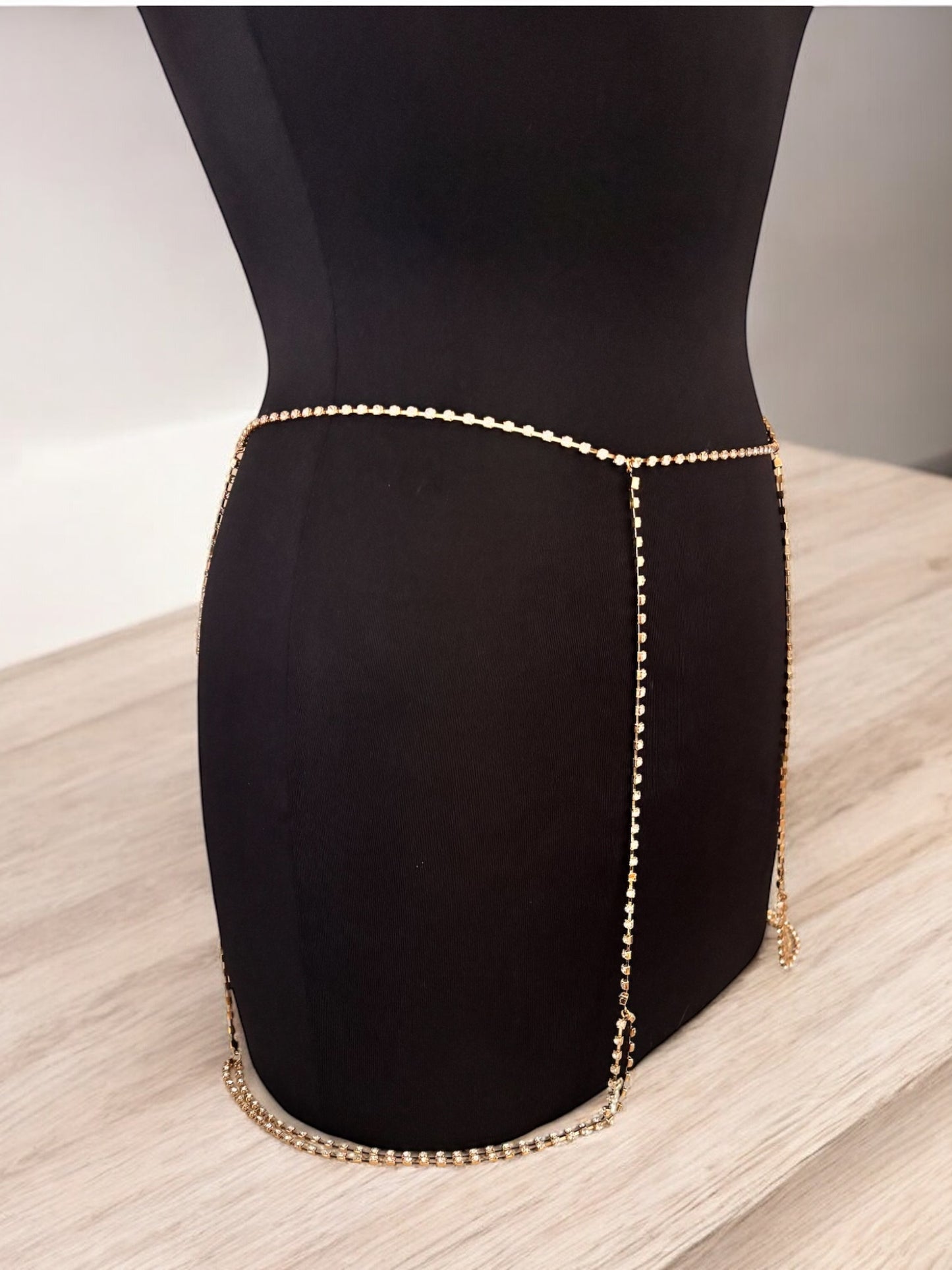 Crystal Thigh Leg Body Chain