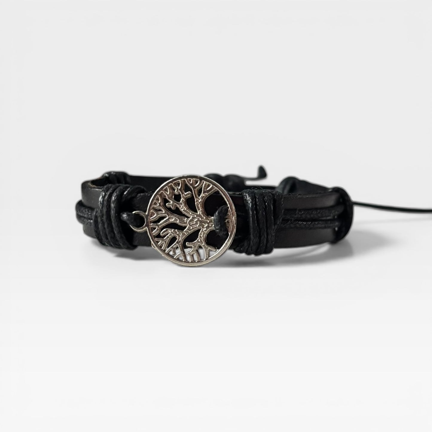 Tree Of Life Leather Rope Chain Bracelet