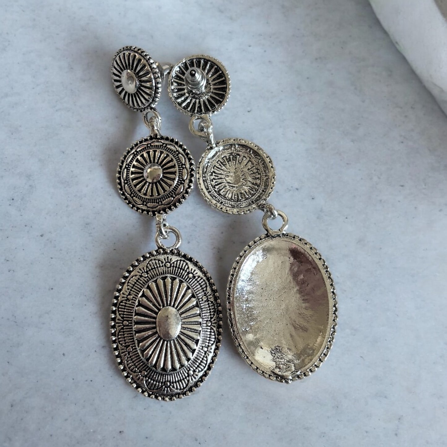 Vintage Long Dangle Earrings
