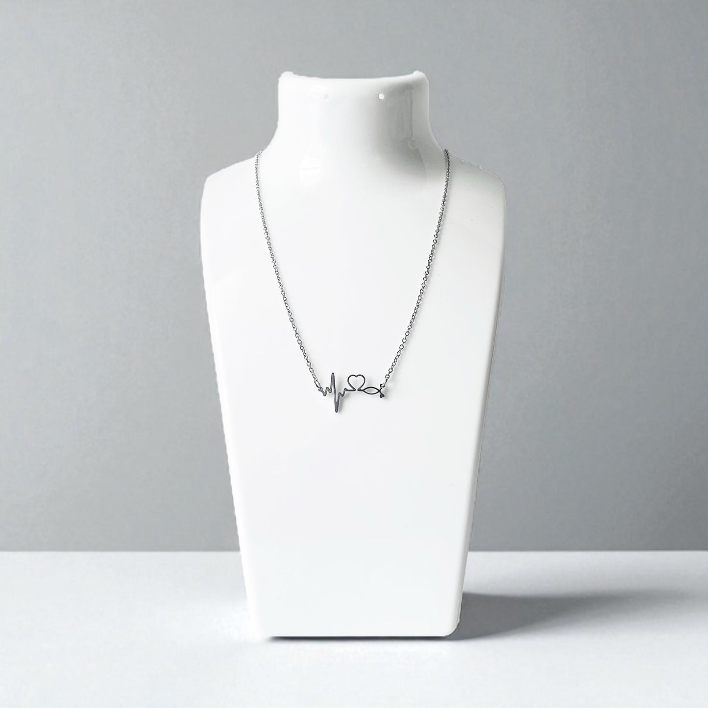 Stethoscope Heartbeat Necklace