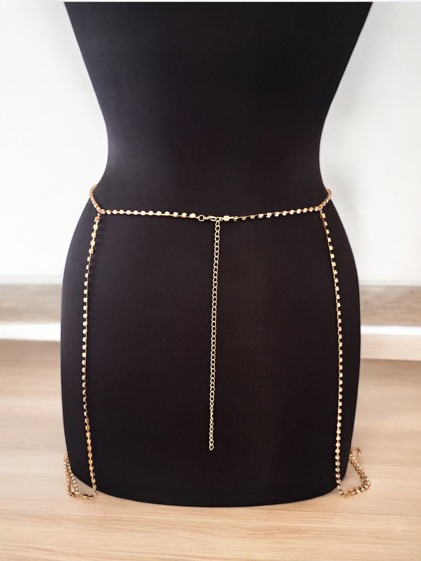 Crystal Thigh Leg Body Chain