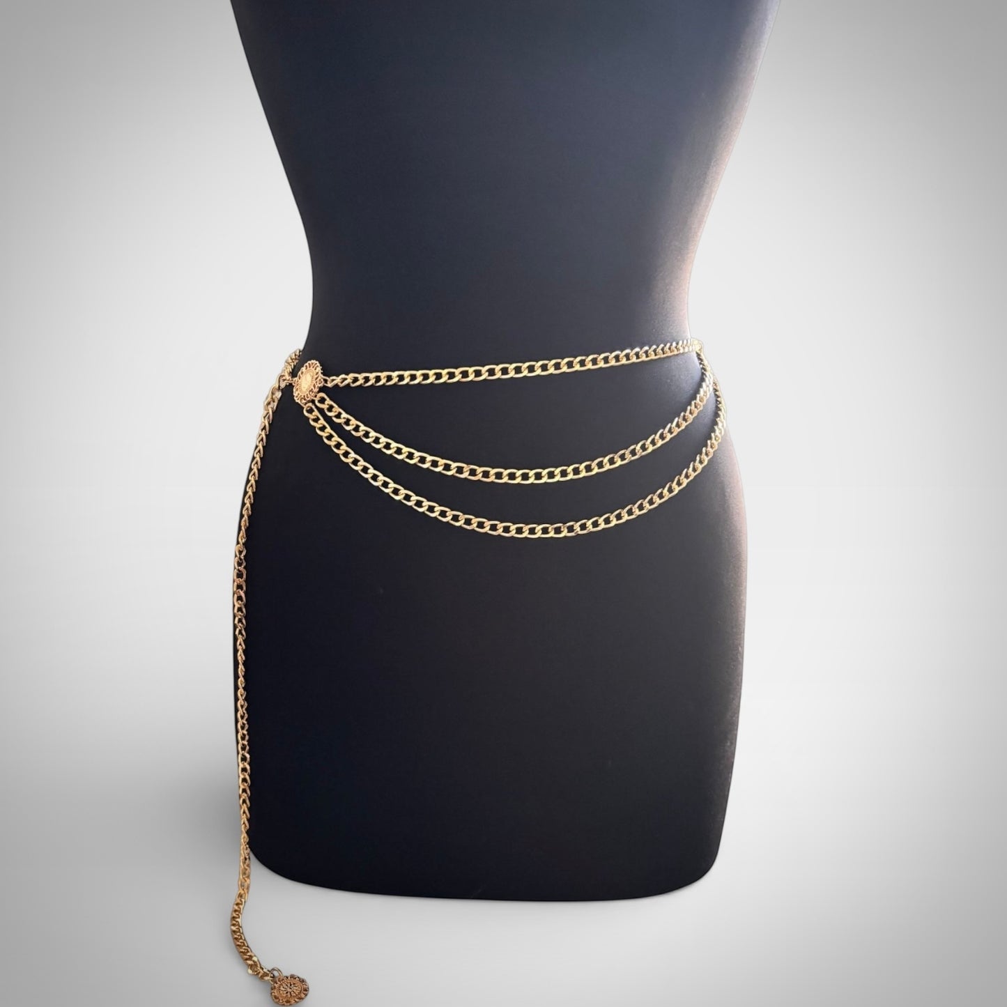 Multi-layer Metal Link Chain Belt