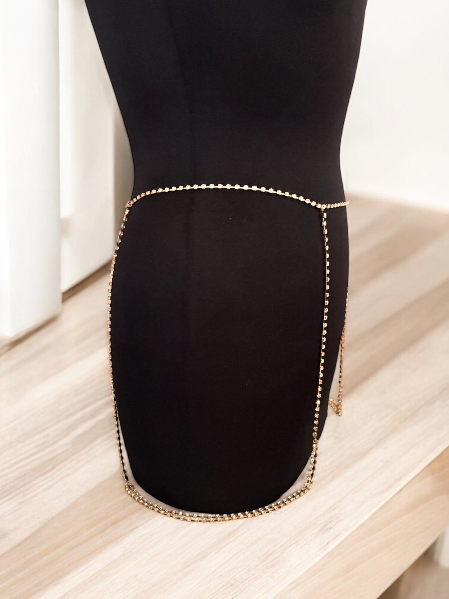 Crystal Thigh Leg Body Chain